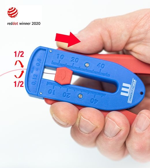 Инструмент для снятия изол. 0,12 мм - 0,8 мм S