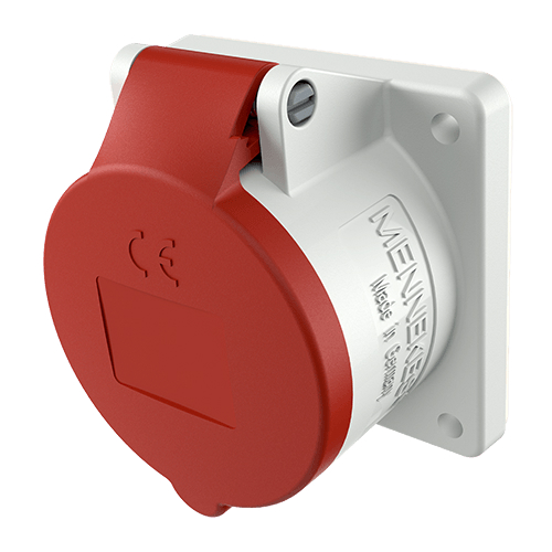 Розетка панельная 1399 Mennekes 4P 6h 32A 400V IP44