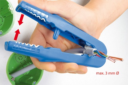 Клещи для снятия изоляции multistripper 0,5 - 6,0 мм кв., 8 - 13 д.  WEICON № 400