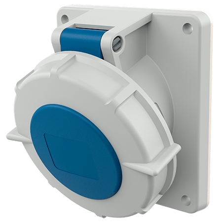 Розетка панельная 1478 Mennekes 4P 9ч 16A 230V IP67