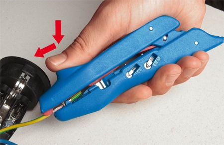 Инструмент для снятия изол. и обжима DUO CRIMP 0,5 - 6,0 мм кв. WEICON № 300