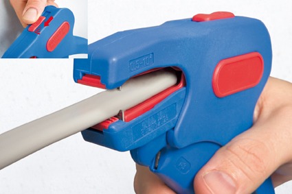 Инструмент для снятия изол. 0,75 - 4,0 мм кв  WEICON плоского кабеля № 7 F