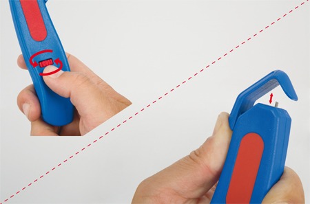 Инструмент для снятия изол. 4 - 28 мм Multi (0,5/0,8/1,5/2,5/4,0/6,0мм.кв)  WEICON № S4-28