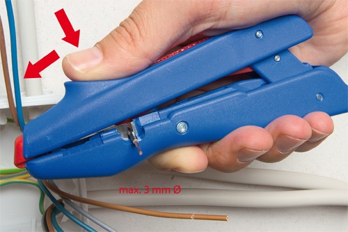 Клещи для снятия изоляции multistripper 0,5 - 6,0 мм кв.  WEICON № 150
