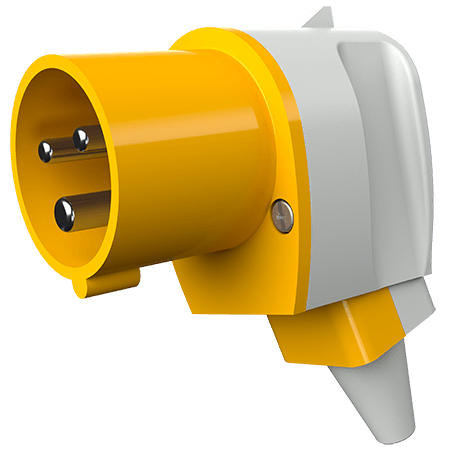 Вилка кабельная угловая 1410 MENNEKES 3P 4h 16A 110V IP54