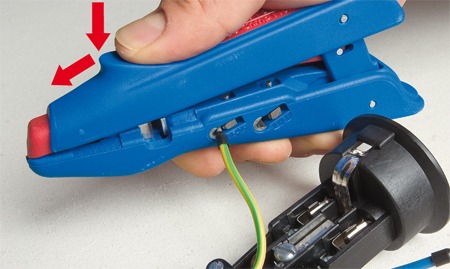 Инструмент для снятия изол. и обжима DUO CRIMP 0,5 - 6,0 мм кв. WEICON № 300