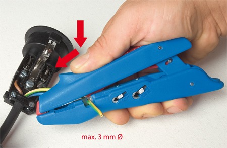 Инструмент для снятия изол. и обжима DUO CRIMP 0,5 - 6,0 мм кв. WEICON № 300