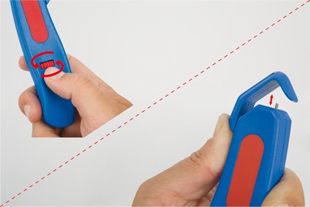 Инструмент для снятия изол. 4 - 28 мм  WEICON № S4-28