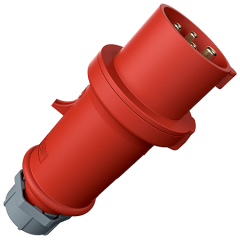 Вилка кабельная 952 StarTOP SafeCONTACT MENNEKES 4P 6h 16A 400V IP44