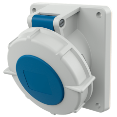 Розетка панельная 2883 Mennekes 7P 9h 16A 230V IP67