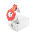 ZH105 Розетка 4*16А 400В настенная IP44