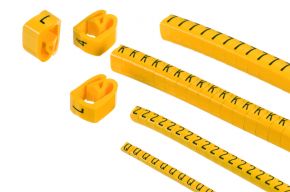 Бирка маркировочная KBH 3/3 - BU Conta-clip 2630.0401