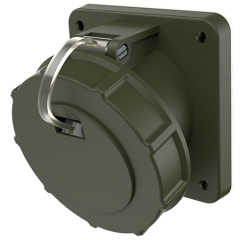 Розетка панельная 24840 TM Mennekes 5P 6h 63A 400V IP67