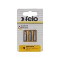 02193216 Бита крестовая PZ 1/PZ 2/PZ 3X25, 3 шт в блистере Felo