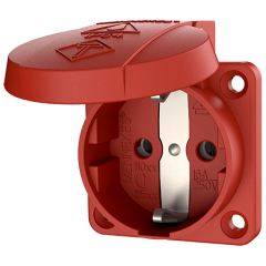 Розетка панельная 11013 SCHUKO MENNEKES 2P 16A 230V IP54