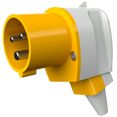 Вилка кабельная угловая 1410 MENNEKES 3P 4h 16A 110V IP54