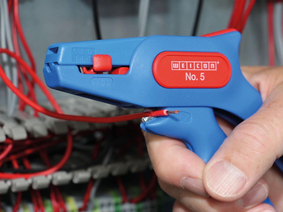 Инструмент для снятия изол. 0,2 - 6 мм кв.  WEICON № 5