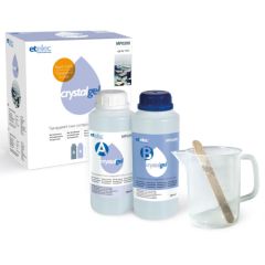 Гель двухкомпонентный прозрачный 2 x 500ml