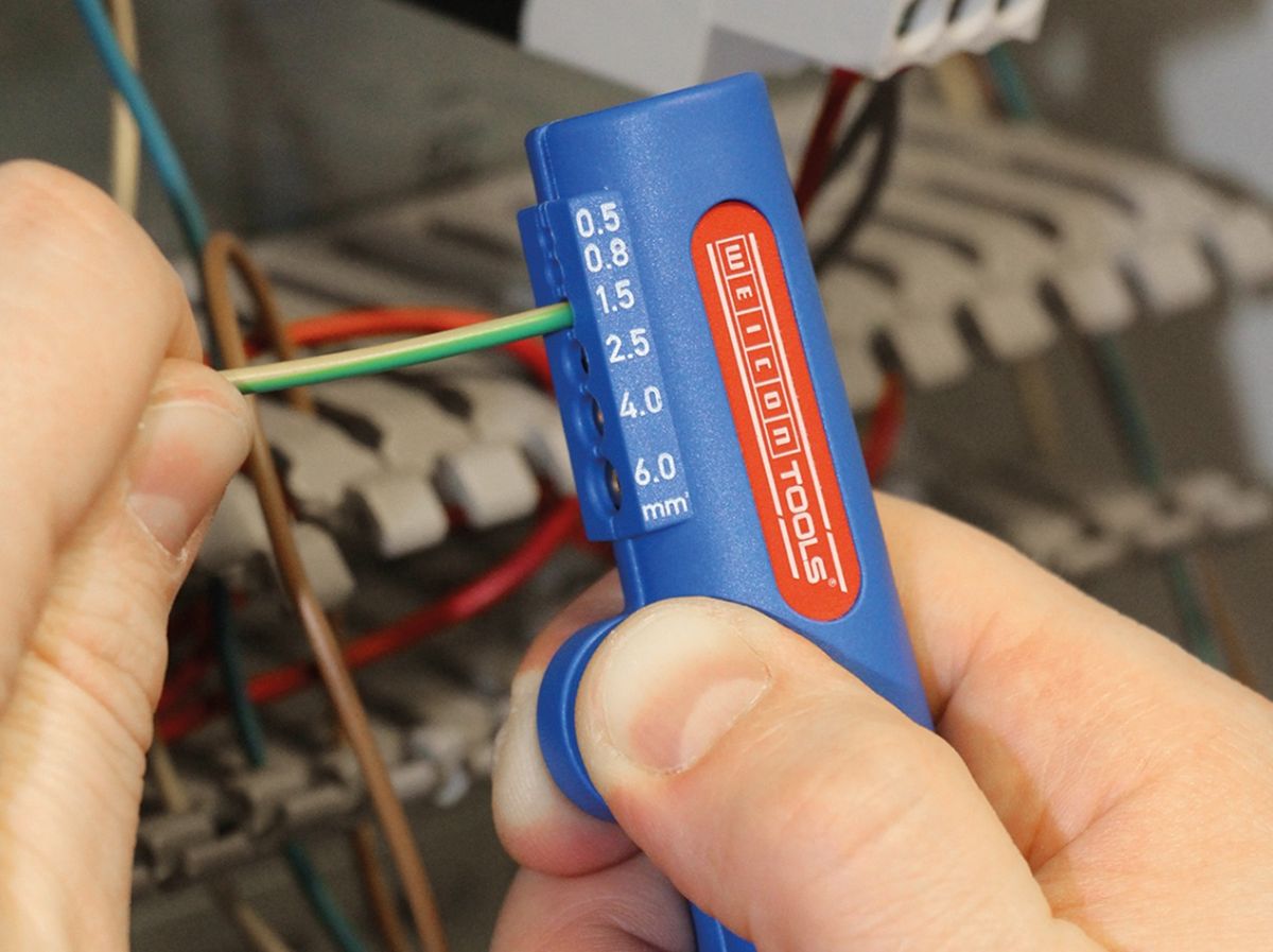 Инструмент для снятия изол. универсальный 0,5-6 мм кв. - 8-13 мм д. WEICON № 16