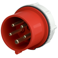 Вилка панельная 945 RAPIDO MENNEKES 5P 6h 32A 400V IP44