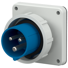 Вилка панельная 826 MENNEKES 3P 6h 16A 230V IP67