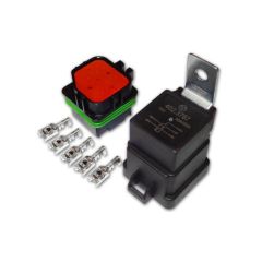 Реле электромагнитное 12В 30/20А 5-ти контактное с колодкой 402.3787