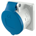 Розетка панельная 1668 TwinCONTACT Mennekes 3P 6h 16A 230V IP44