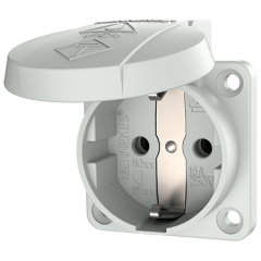 Розетка панельная 11010 SCHUKO MENNEKES 2P 16A 230V IP54