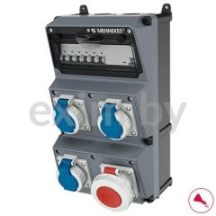 Комбинация розеток 930027 AMAXX 5P 16A 400V IP 67