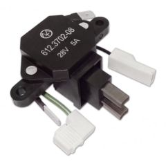 612.3702-08 Регулятор напряжения в сборе со щеточными узлами, Энергомаш