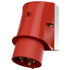 Вилка настенная 342 MENNEKES 5P 6h 16A 400V IP44