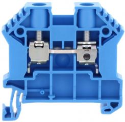 Клемма проходная SRK 6/2A BU синяя Conta-clip 17108.5