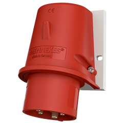 Вилка настенная 804 MENNEKES 5P 6h 32A 400V IP44