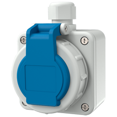 Розетка настенная 10863 SCHUKO MENNEKES 2P 16A 230V IP68