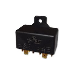 Реле электромагнитное 12В 40/30А сдвоенное 5-ти контактное 409.3787-20