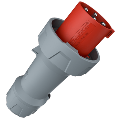 Вилка кабельная 3308 PowerTOP plus MENNEKES 4P 6h 63A 400V IP67