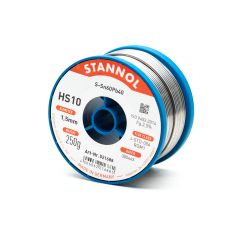 Припой для пайки с флюсом S-Sn60Pb40, 1,5мм/250гр. HS10 Stannol