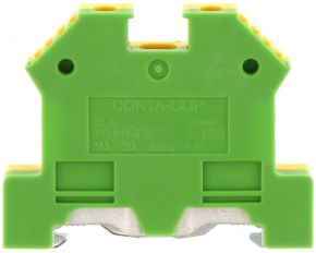 Клемма заземляющая SL 4/35 GNYE Conta-clip 1212.2