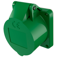 Розетка панельная 622 Mennekes 2P 10h 32A 50V IP44