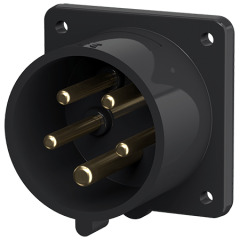 Вилка панельная 853SW MENNEKES 5p 6h 16A 400V IP44