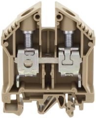Клемма проходная RK 35 BG бежевая Conta-clip 1052.2