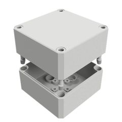 MBI-PC 090908 O Корпус из поликарбоната GF10, 94*94*81 мм, пустой, гладкие стенки, IP66