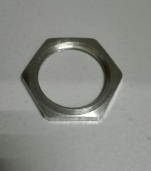 Гайка шестигранная (латунь никелированная) М20*1,5