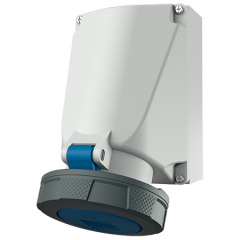 Розетка настенная 128A MENNEKES 3P 6h 63A 230A IP67