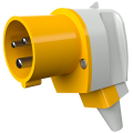 Вилка кабельная угловая 1410 MENNEKES 3P 4h 16A 110V IP54