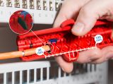 Инструменты для снятия внешней оболочки кабеля Cat5, Cat6, Cat7, тип витая пара 4,5 - 10 мм д.  WEICON № 10