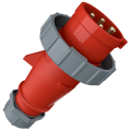 Вилка кабельная фазоинвертор 3339 AM-TOP MENNEKES 4P 6h 16A 400V IP67