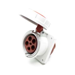 ZH1128 Розетка 5*63A 400В  встраиваемая IP67