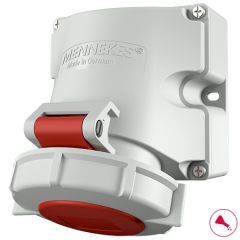 Розетка настенная 9322 MENNEKES 4P 6h 16A 400V IP67