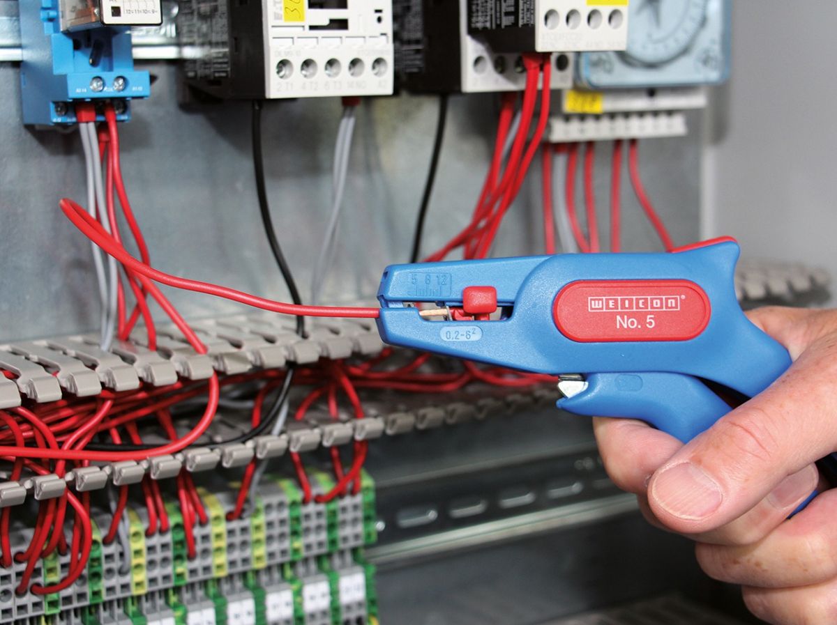 Инструмент для снятия изол. 0,2 - 6 мм кв.  WEICON № 5